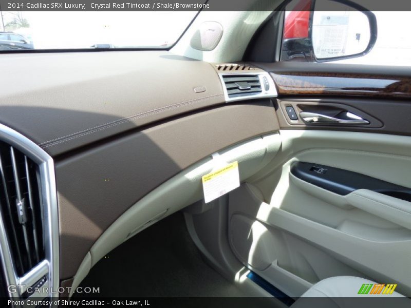 Crystal Red Tintcoat / Shale/Brownstone 2014 Cadillac SRX Luxury