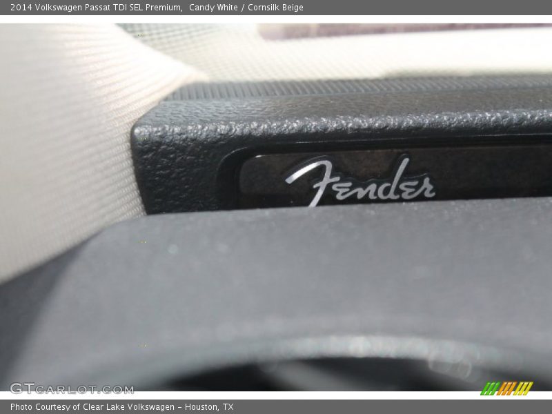 Candy White / Cornsilk Beige 2014 Volkswagen Passat TDI SEL Premium