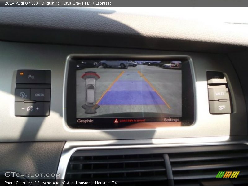 Lava Gray Pearl / Espresso 2014 Audi Q7 3.0 TDI quattro