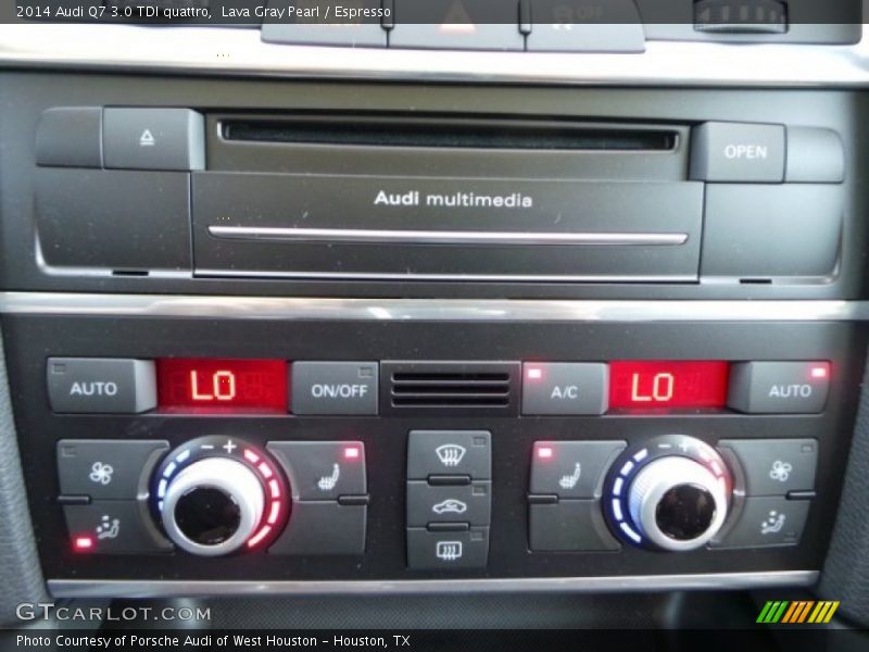 Lava Gray Pearl / Espresso 2014 Audi Q7 3.0 TDI quattro