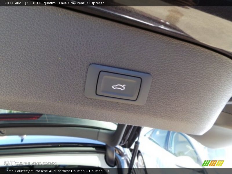 Lava Gray Pearl / Espresso 2014 Audi Q7 3.0 TDI quattro