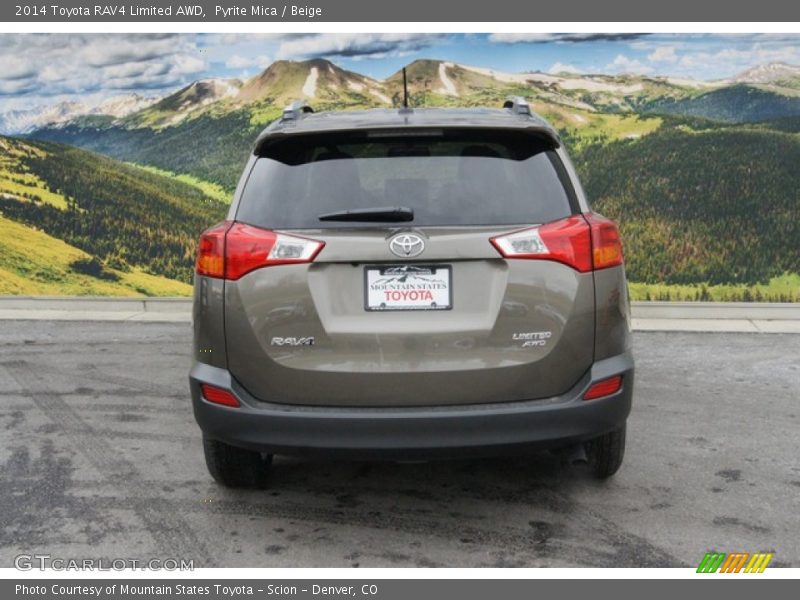 Pyrite Mica / Beige 2014 Toyota RAV4 Limited AWD