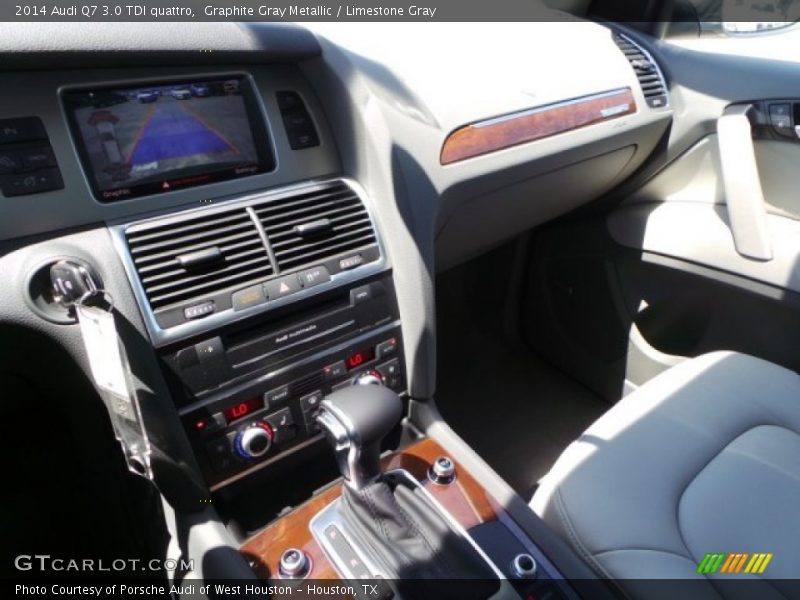 Graphite Gray Metallic / Limestone Gray 2014 Audi Q7 3.0 TDI quattro