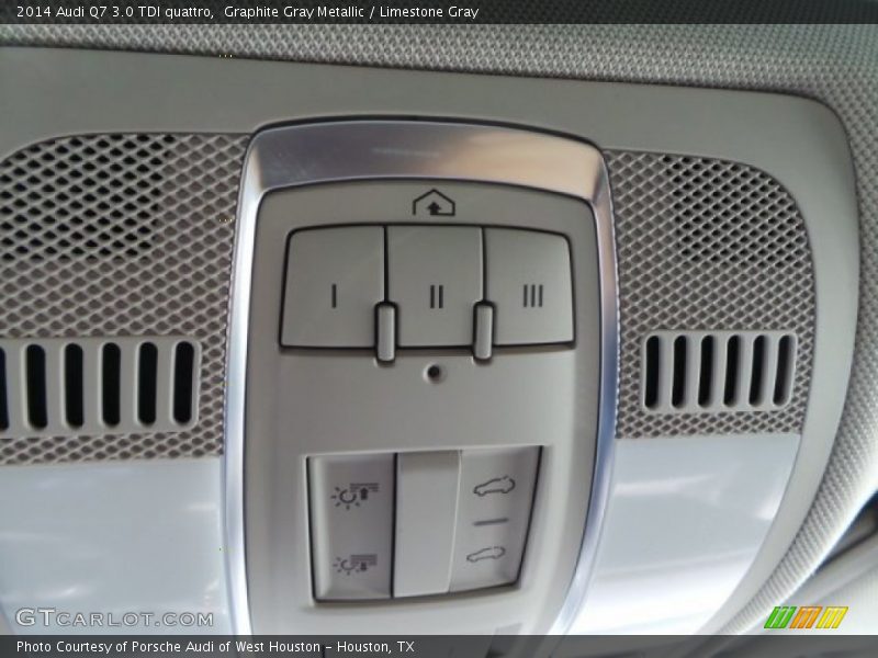 Graphite Gray Metallic / Limestone Gray 2014 Audi Q7 3.0 TDI quattro