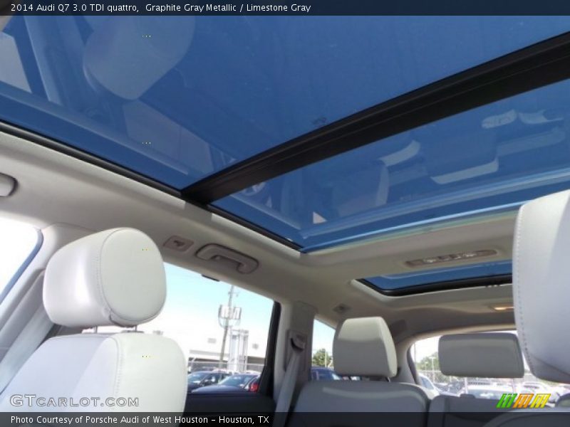 Graphite Gray Metallic / Limestone Gray 2014 Audi Q7 3.0 TDI quattro