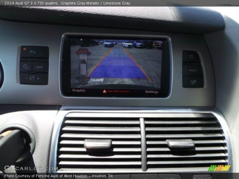 Graphite Gray Metallic / Limestone Gray 2014 Audi Q7 3.0 TDI quattro