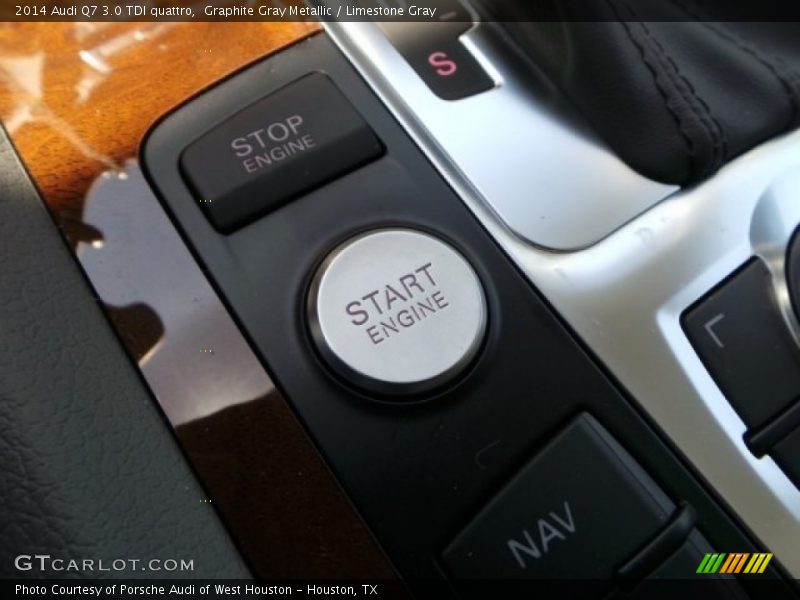 Graphite Gray Metallic / Limestone Gray 2014 Audi Q7 3.0 TDI quattro