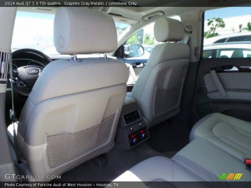 Graphite Gray Metallic / Limestone Gray 2014 Audi Q7 3.0 TDI quattro