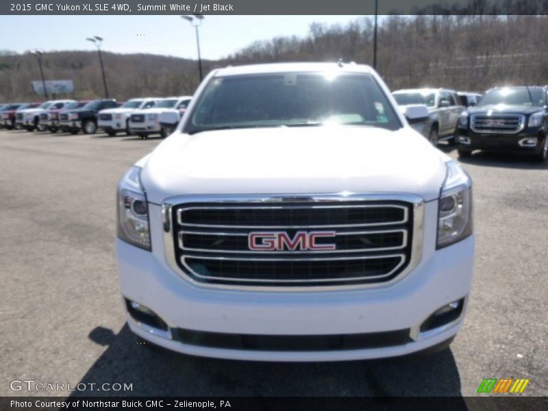 Summit White / Jet Black 2015 GMC Yukon XL SLE 4WD