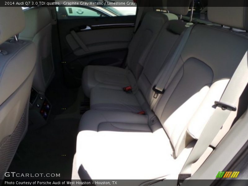 Graphite Gray Metallic / Limestone Gray 2014 Audi Q7 3.0 TDI quattro