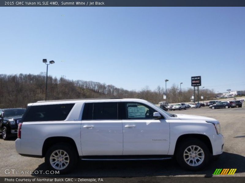 Summit White / Jet Black 2015 GMC Yukon XL SLE 4WD