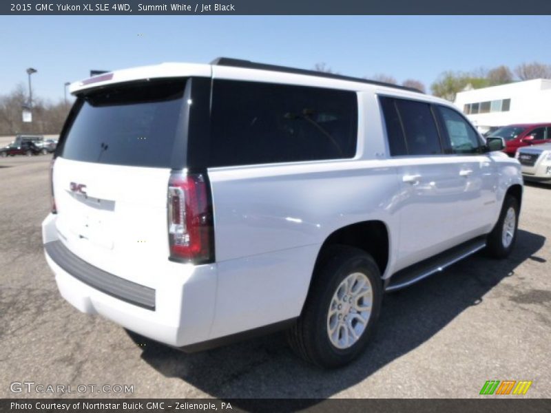 Summit White / Jet Black 2015 GMC Yukon XL SLE 4WD