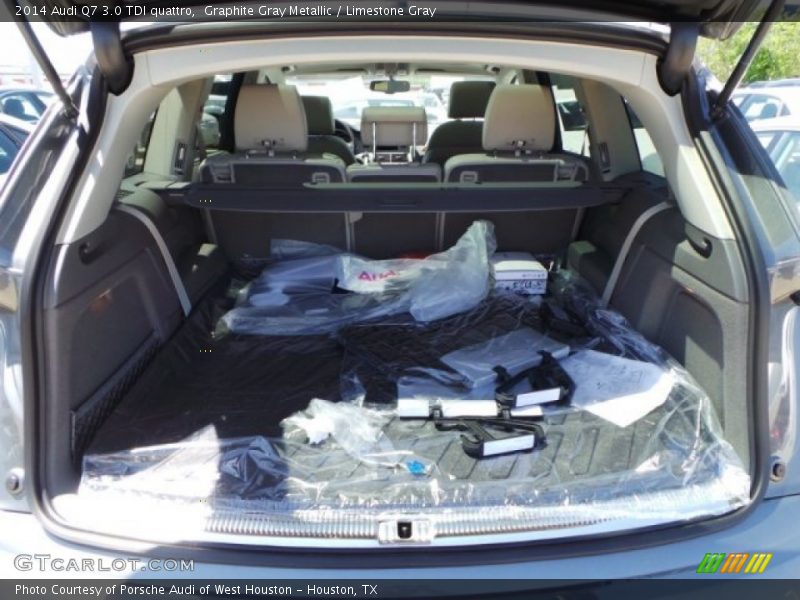 Graphite Gray Metallic / Limestone Gray 2014 Audi Q7 3.0 TDI quattro