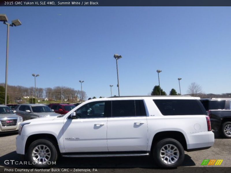Summit White / Jet Black 2015 GMC Yukon XL SLE 4WD