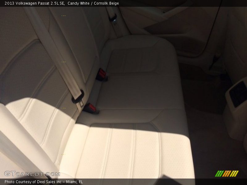 Candy White / Cornsilk Beige 2013 Volkswagen Passat 2.5L SE