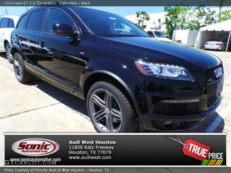 Night Black / Black 2014 Audi Q7 3.0 TDI quattro