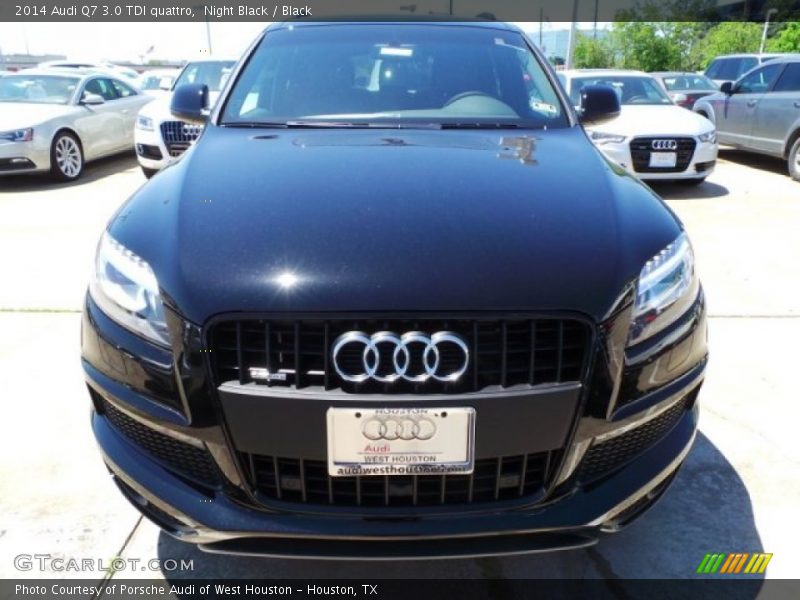 Night Black / Black 2014 Audi Q7 3.0 TDI quattro