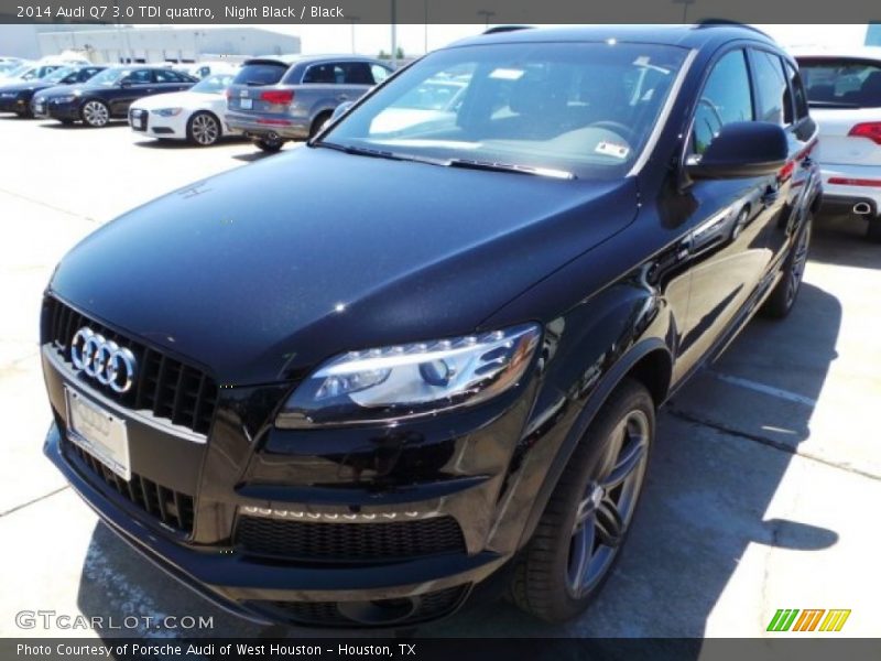 Night Black / Black 2014 Audi Q7 3.0 TDI quattro
