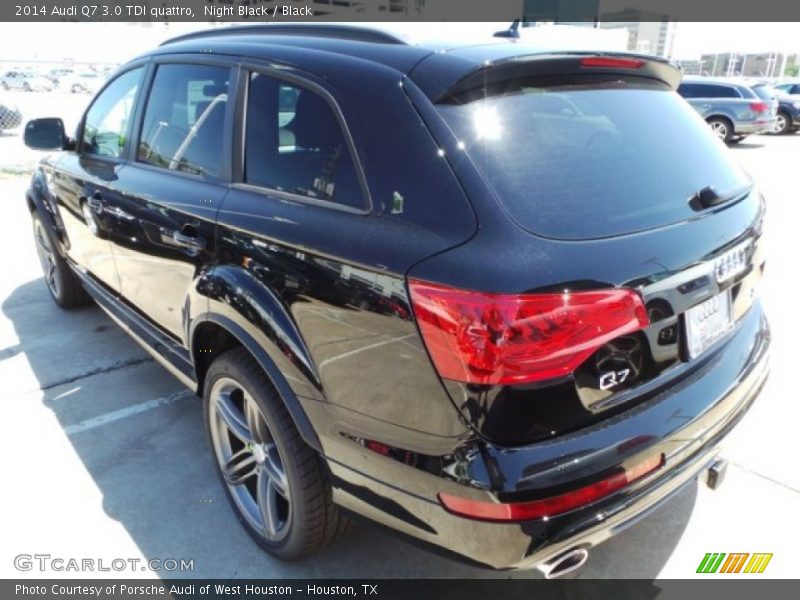 Night Black / Black 2014 Audi Q7 3.0 TDI quattro