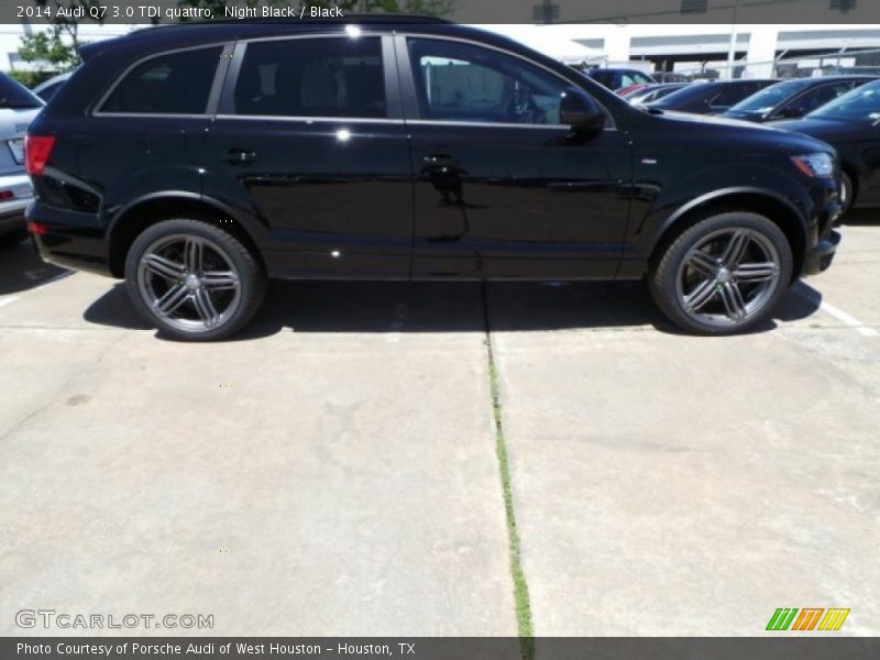 Night Black / Black 2014 Audi Q7 3.0 TDI quattro