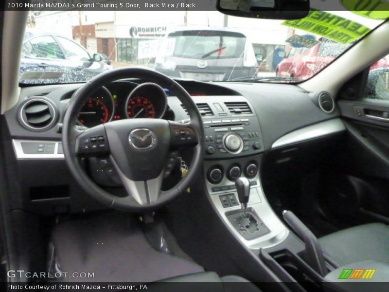 Black Mica / Black 2010 Mazda MAZDA3 s Grand Touring 5 Door