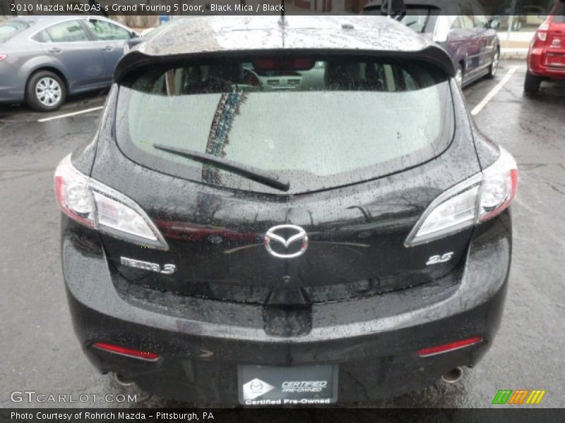 Black Mica / Black 2010 Mazda MAZDA3 s Grand Touring 5 Door