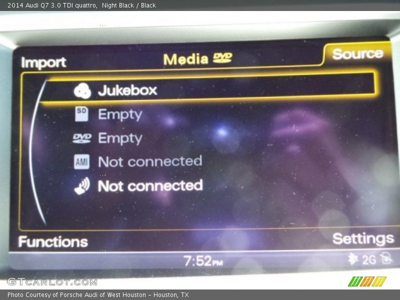 Night Black / Black 2014 Audi Q7 3.0 TDI quattro