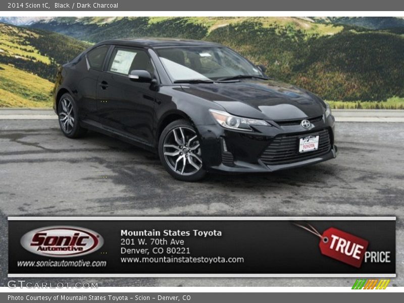 Black / Dark Charcoal 2014 Scion tC