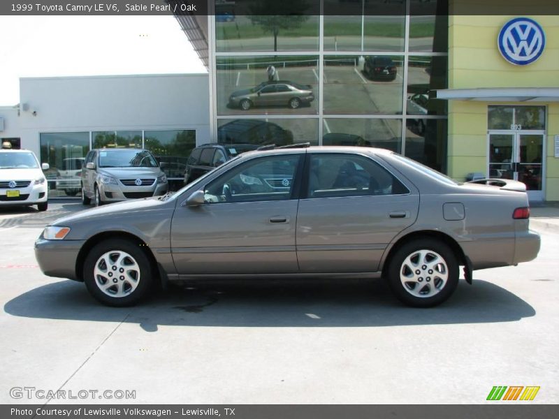 Sable Pearl / Oak 1999 Toyota Camry LE V6