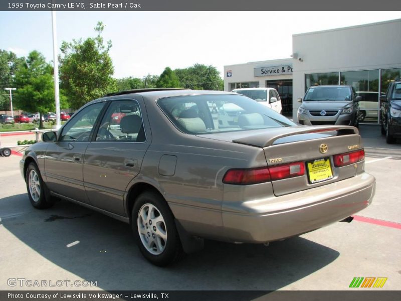 Sable Pearl / Oak 1999 Toyota Camry LE V6