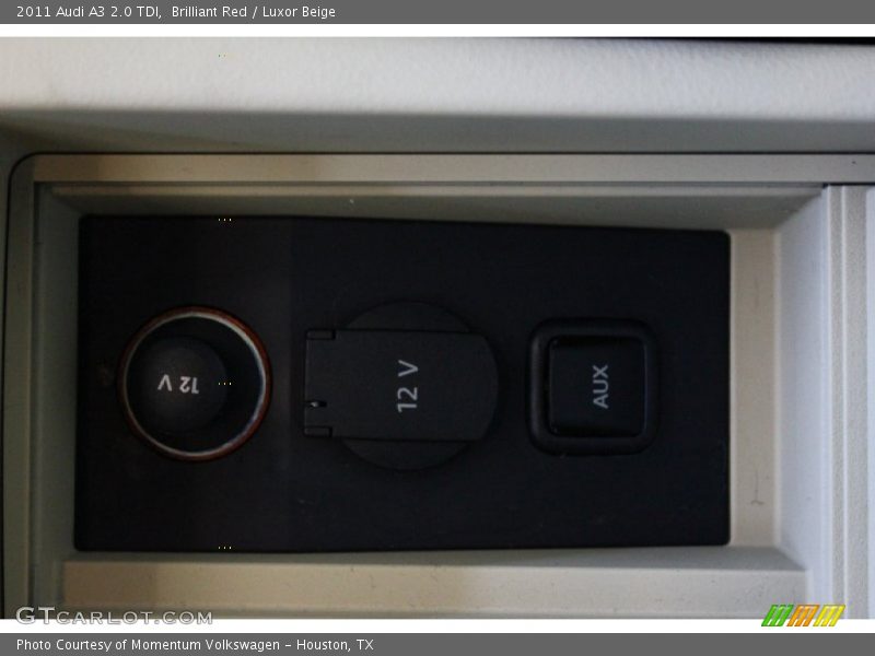 Brilliant Red / Luxor Beige 2011 Audi A3 2.0 TDI