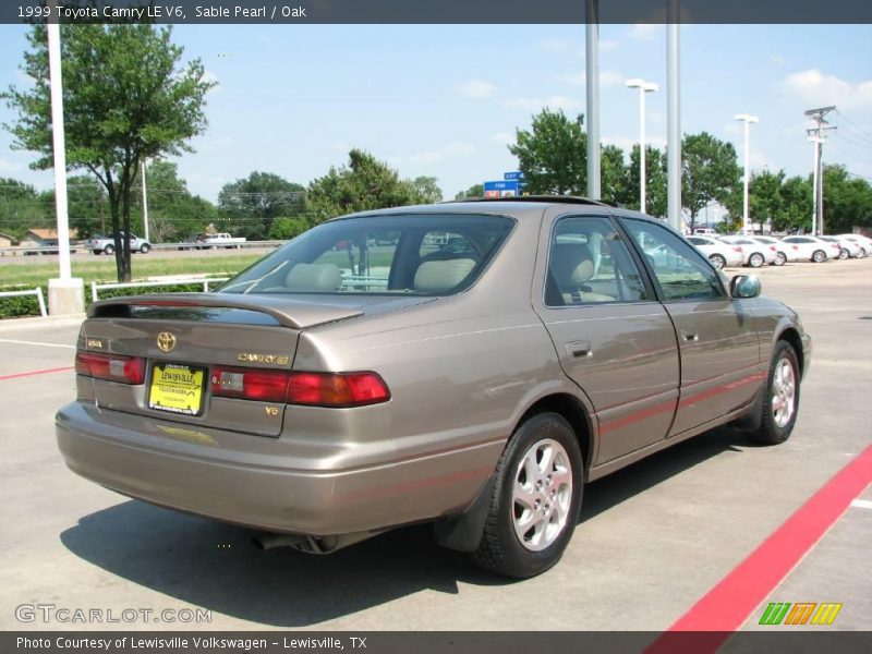 Sable Pearl / Oak 1999 Toyota Camry LE V6