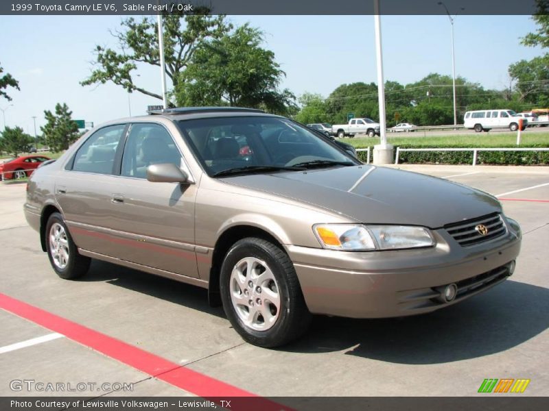 Sable Pearl / Oak 1999 Toyota Camry LE V6