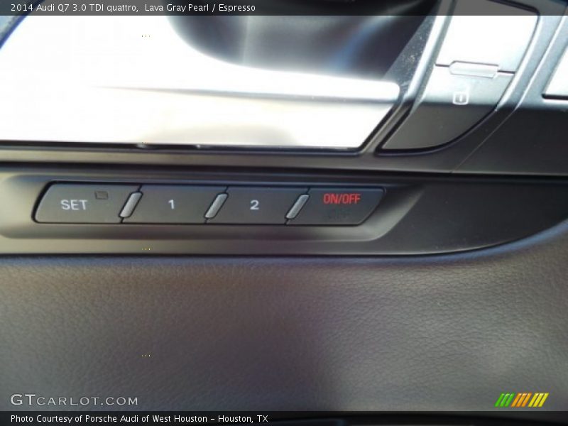 Lava Gray Pearl / Espresso 2014 Audi Q7 3.0 TDI quattro
