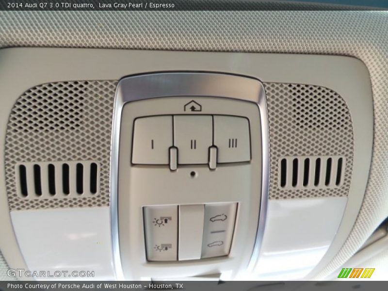 Lava Gray Pearl / Espresso 2014 Audi Q7 3.0 TDI quattro