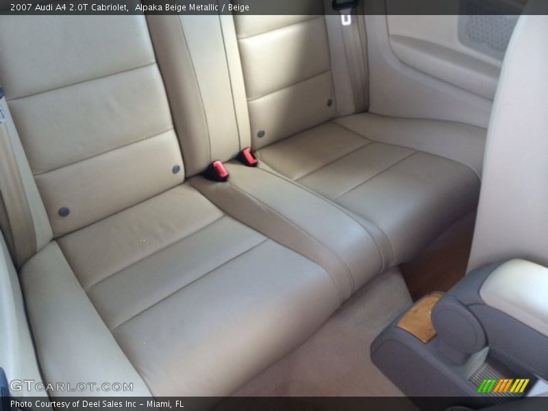 Alpaka Beige Metallic / Beige 2007 Audi A4 2.0T Cabriolet