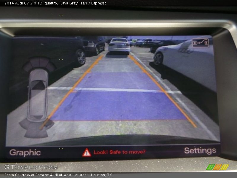 Lava Gray Pearl / Espresso 2014 Audi Q7 3.0 TDI quattro