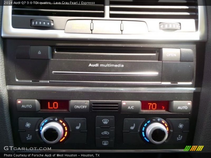 Lava Gray Pearl / Espresso 2014 Audi Q7 3.0 TDI quattro