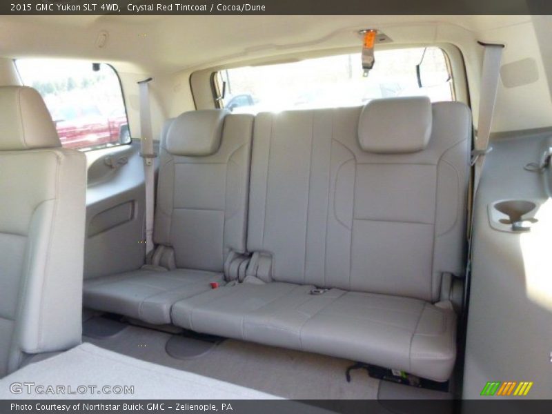 Crystal Red Tintcoat / Cocoa/Dune 2015 GMC Yukon SLT 4WD