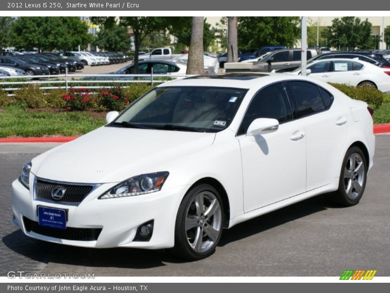 Starfire White Pearl / Ecru 2012 Lexus IS 250