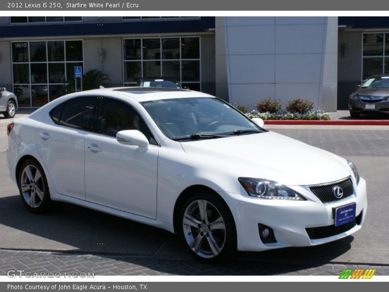 Starfire White Pearl / Ecru 2012 Lexus IS 250