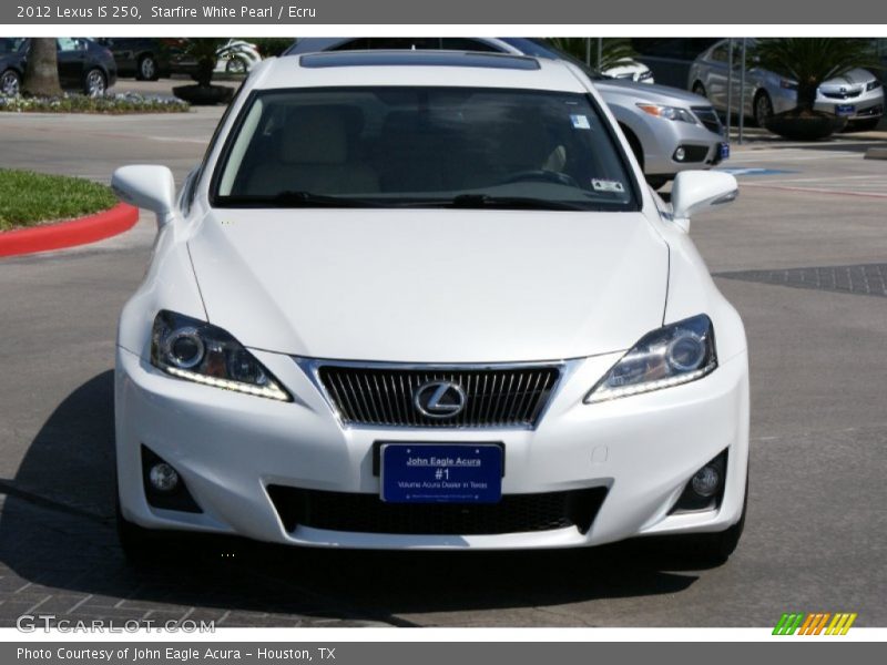 Starfire White Pearl / Ecru 2012 Lexus IS 250