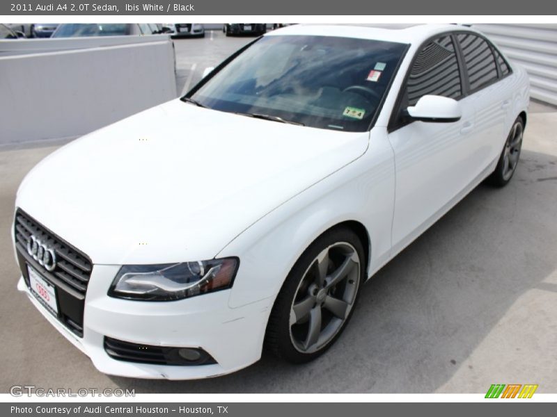 Ibis White / Black 2011 Audi A4 2.0T Sedan
