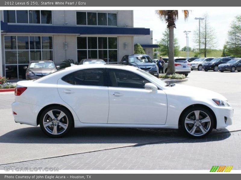 Starfire White Pearl / Ecru 2012 Lexus IS 250