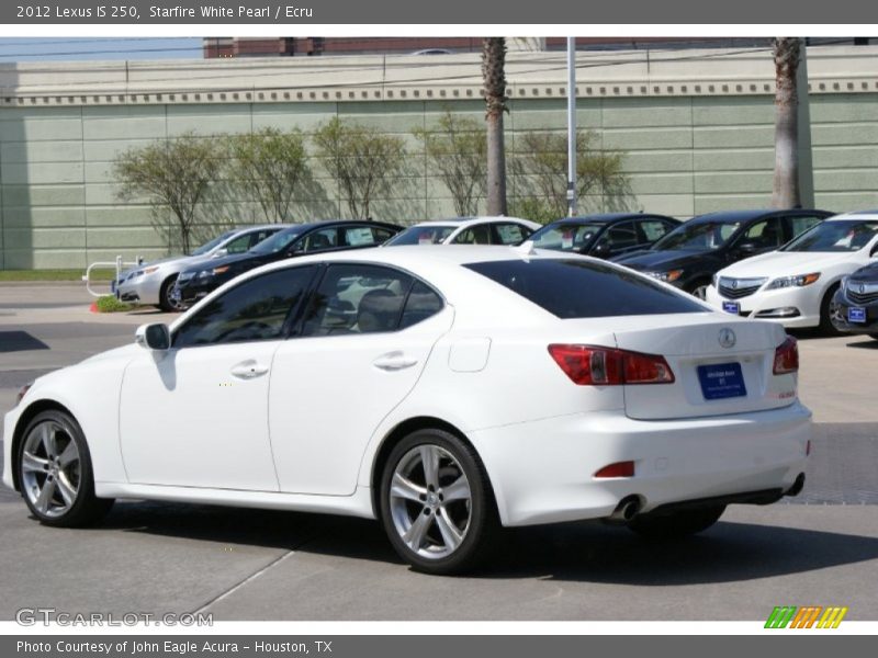 Starfire White Pearl / Ecru 2012 Lexus IS 250
