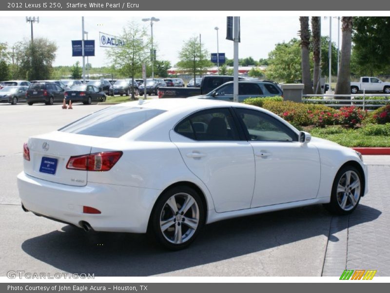Starfire White Pearl / Ecru 2012 Lexus IS 250