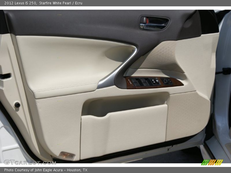Starfire White Pearl / Ecru 2012 Lexus IS 250