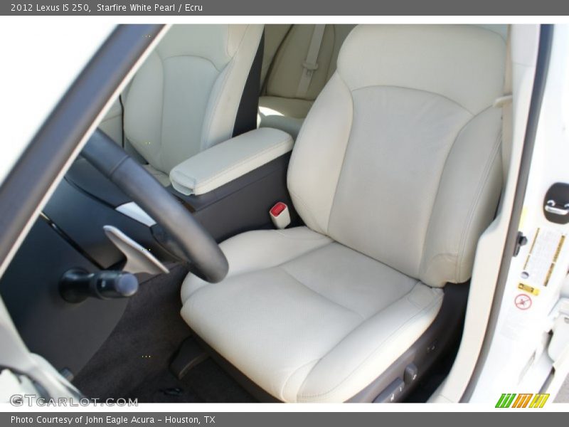 Starfire White Pearl / Ecru 2012 Lexus IS 250