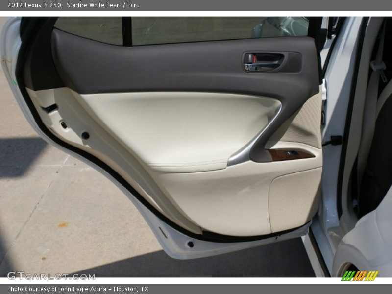 Starfire White Pearl / Ecru 2012 Lexus IS 250