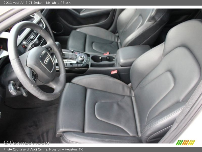 Front Seat of 2011 A4 2.0T Sedan